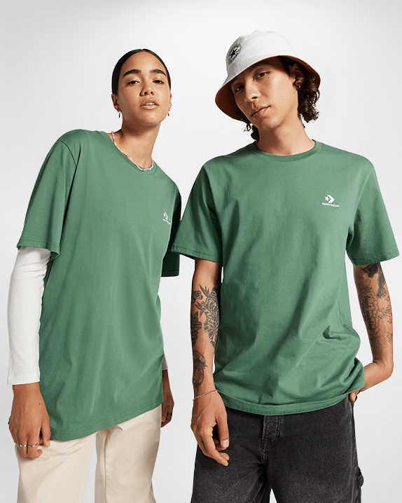 Converse Go-To Embroidered Star Chevron Standard-Fit T-Shirt