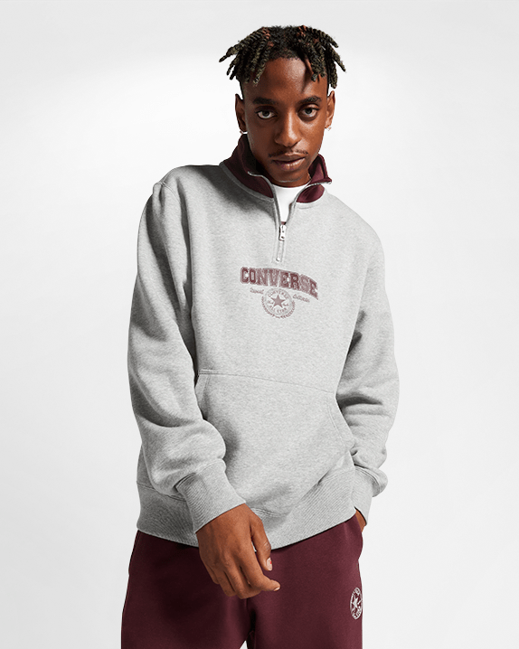 Retro Quarter Zip Sweatshirt
